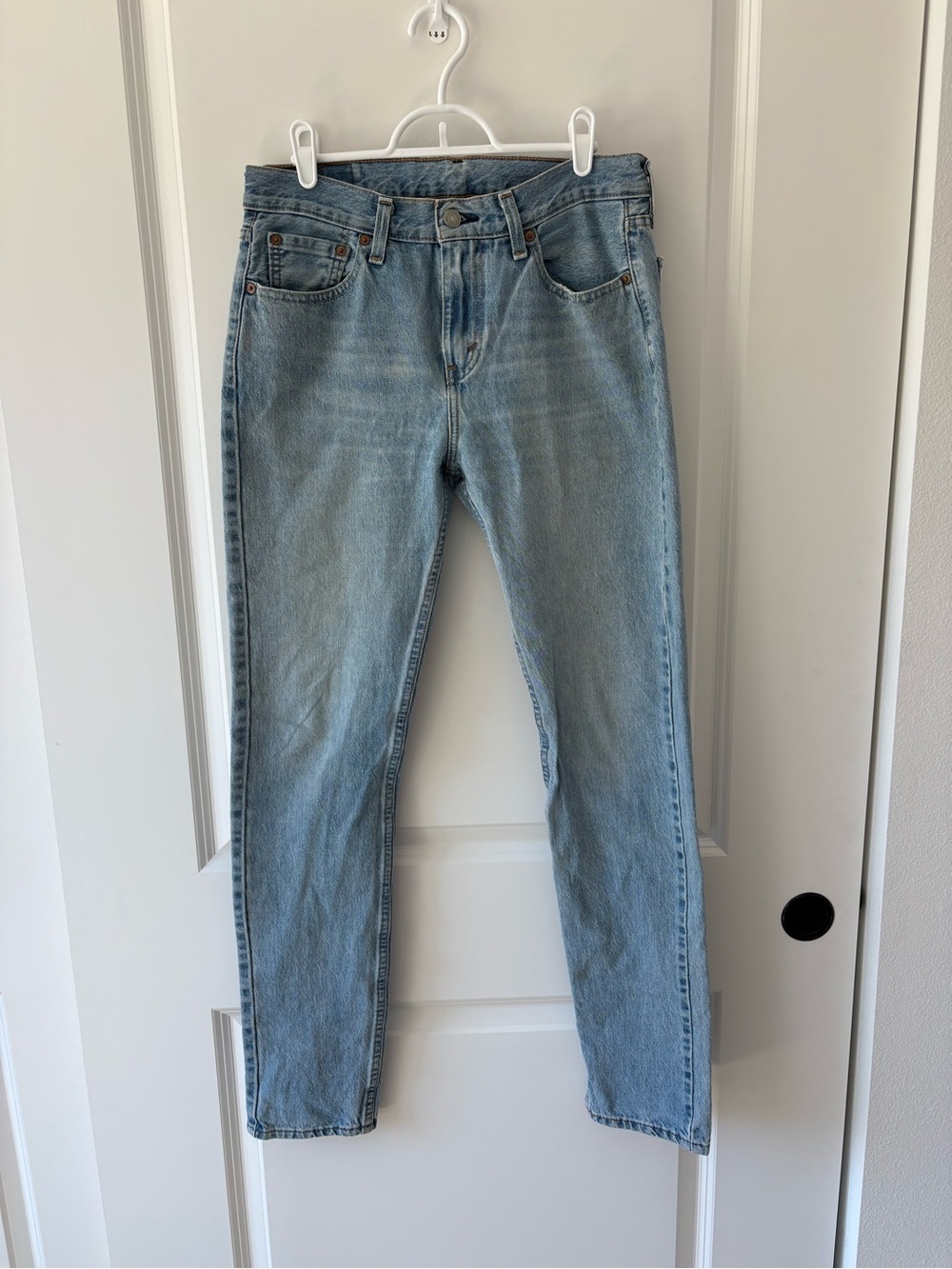 Levi's Light Wash Slim Skinny Jeans